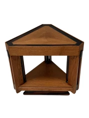 Art Deco Modernist Triangular Side Table by Anton Lucas, 1920s